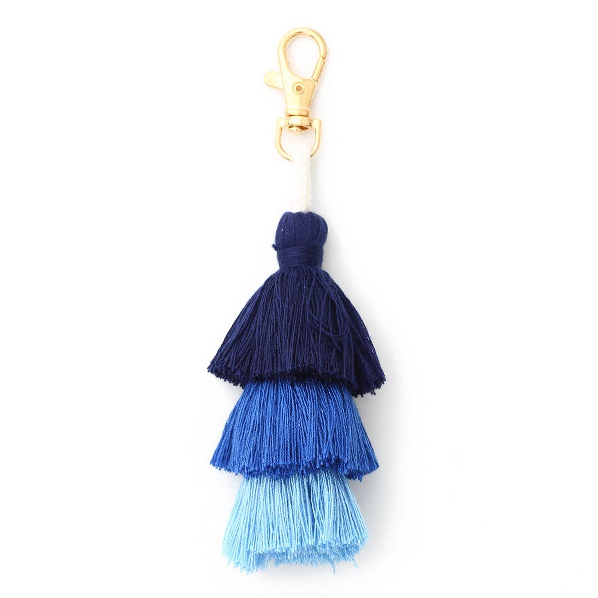 BOHEMIAN HANDMADE MULTI LAYER TASSEL KEYCHAIN_CWAB5022