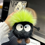 CUTE LITTLE COAL BRIQUETTES CAR KEYCHAIN PENDANT_CWMM2530