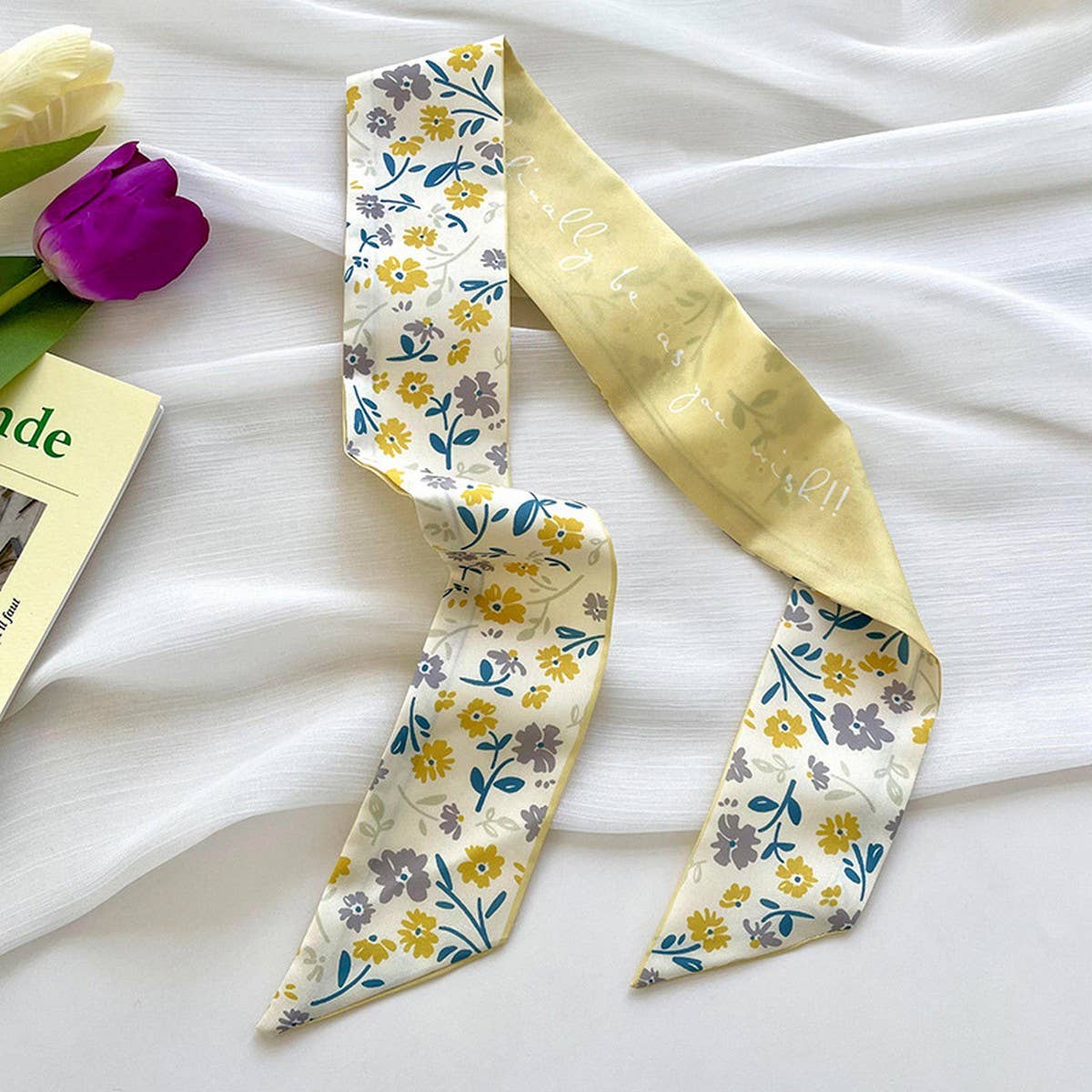 NEW YELLOW WHITENING HIGH END FASHION HEADBAND_CWAHA4134