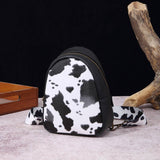 Vintage Print Western Shoulder Bag_Cwab2585