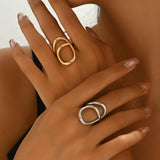 Stylish All-In-One Personality Open Copper Ring