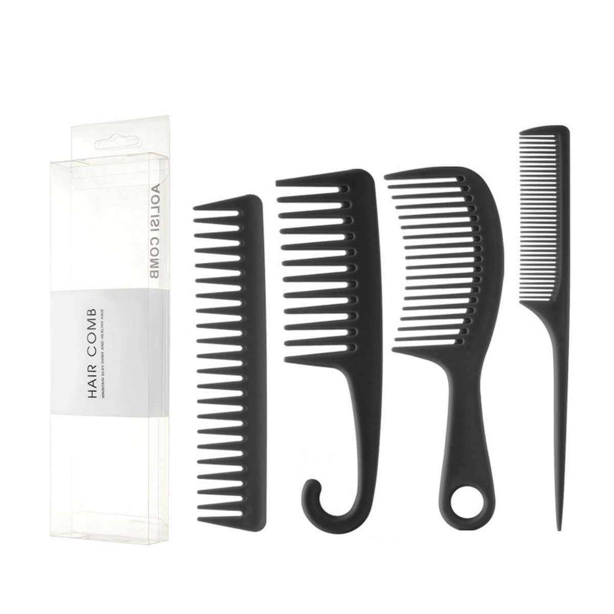 HOOK COMB WIDE TOOTH COMB SET_CWMM0933