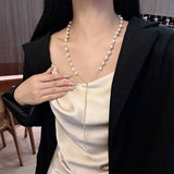 HIGH END ALL MATCH PEARL SWEATER NECKLACE_CWAJE3895