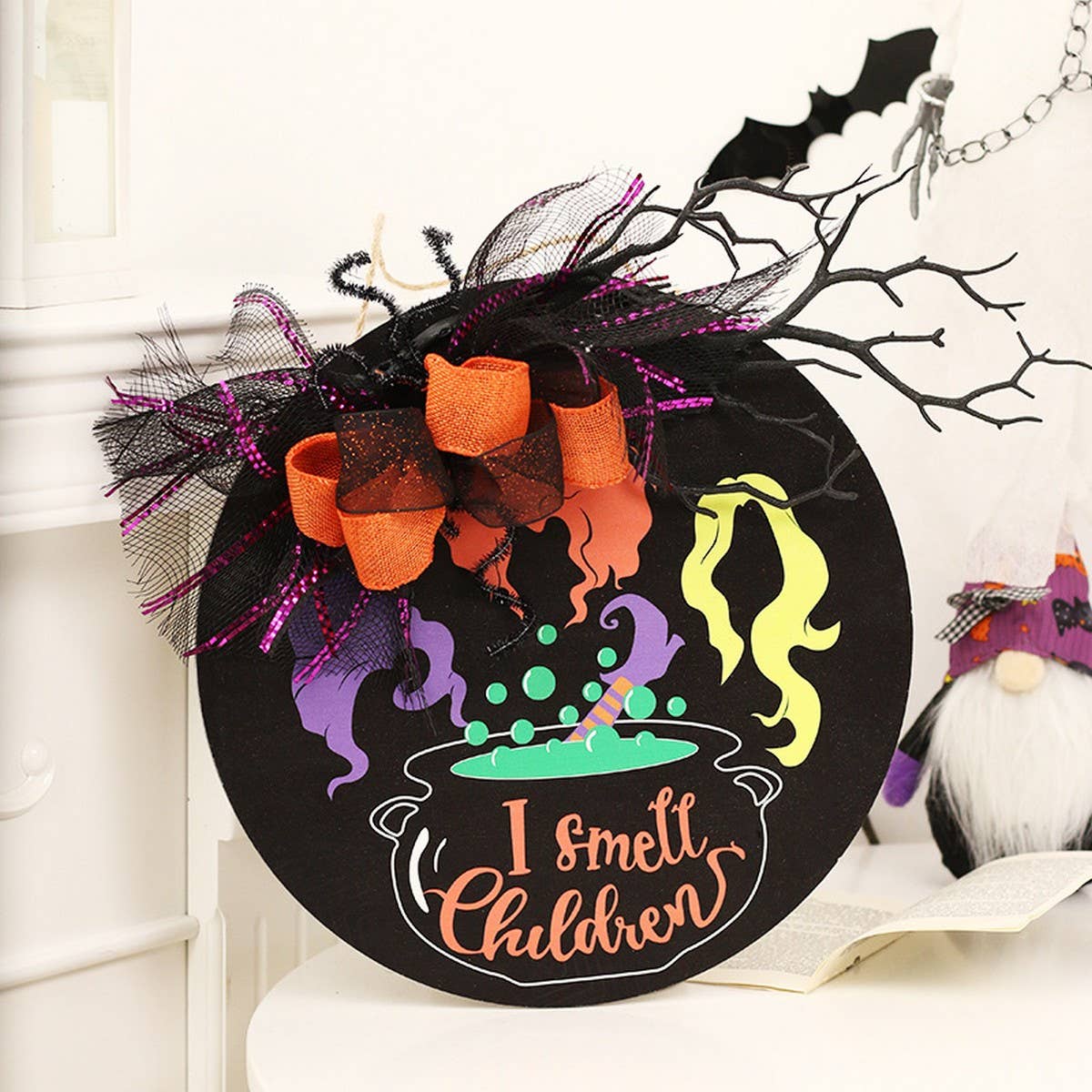 HOCUS POCUS I SMELL CHILDREN WALL SIGN_CWAJE05366