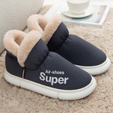 Winter Slippers Warm Waterproof Home House Shoes