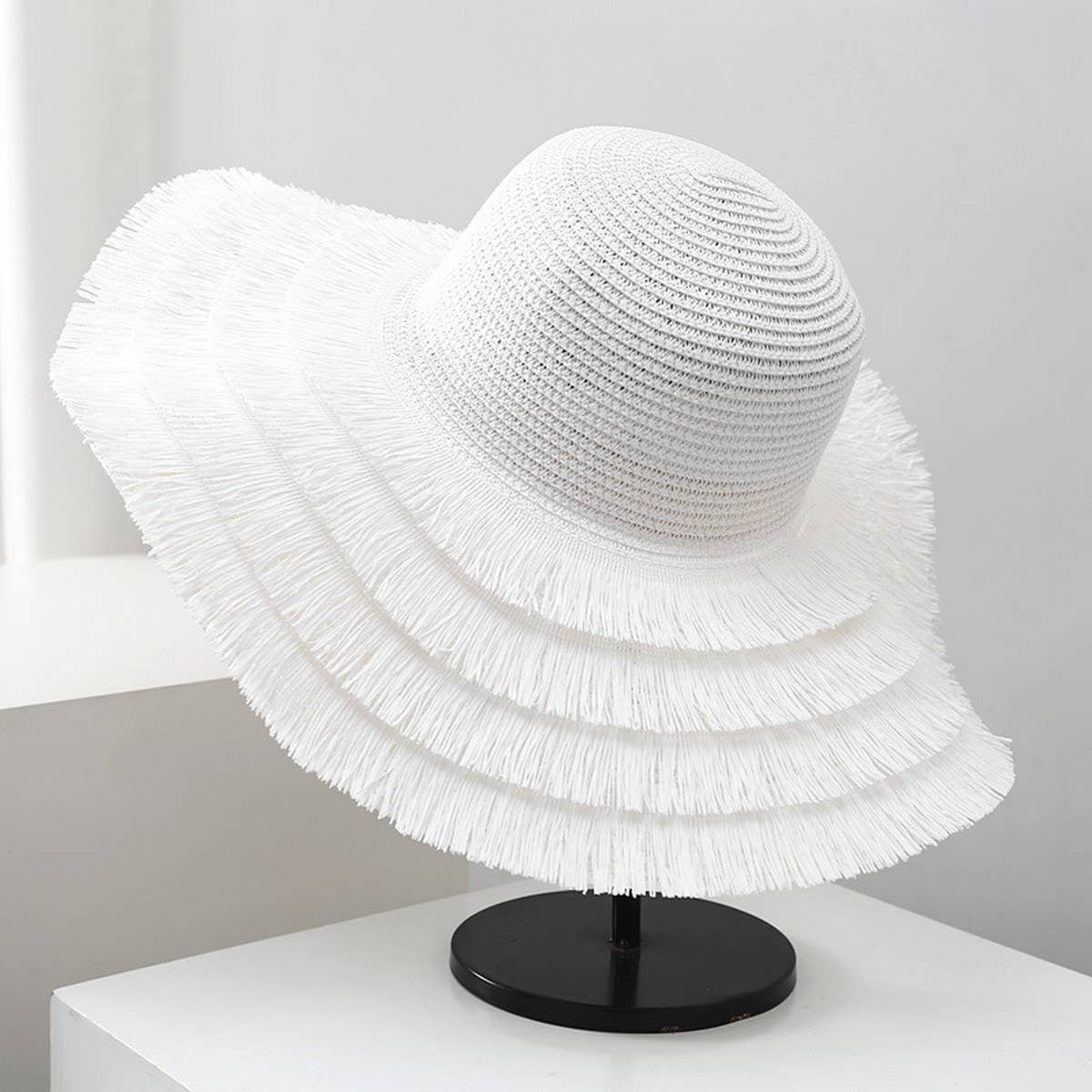 SUMMER TRAVEL STRAW HAT WOMENS LARGE BRIM CASUAL_CWAH1172