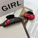 CHERRY HAIR CLAW CUTE 3D ACETATE SIDE CLIP_CWAHA5762