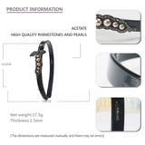 RETRO HIGH END ACETATE PEA POD HEADBAND_CWAHA4345