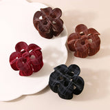 School Style Sub Flower Style Flock Clip
