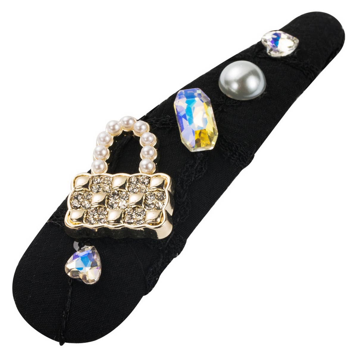Women Rhinestone Pearl Hairpinp_Cwaha1773