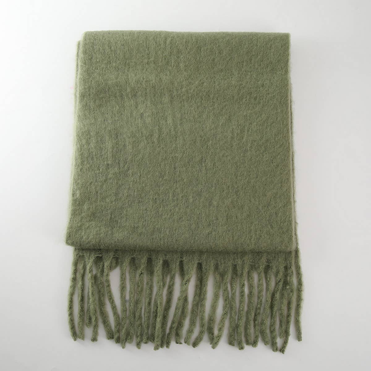 SOFT MOHAIR FEEL SCARF COZY WINTER WRAP_CWASC0323