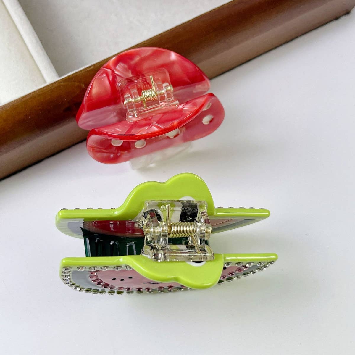 FASHION CUTE MUSHROOM WATERMELON HAIR CLIP_CWAHA1342