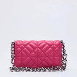 POPULAR THICK CHAIN CROSSBODY SHOULDER DIAMOND BAG_CWAB3422