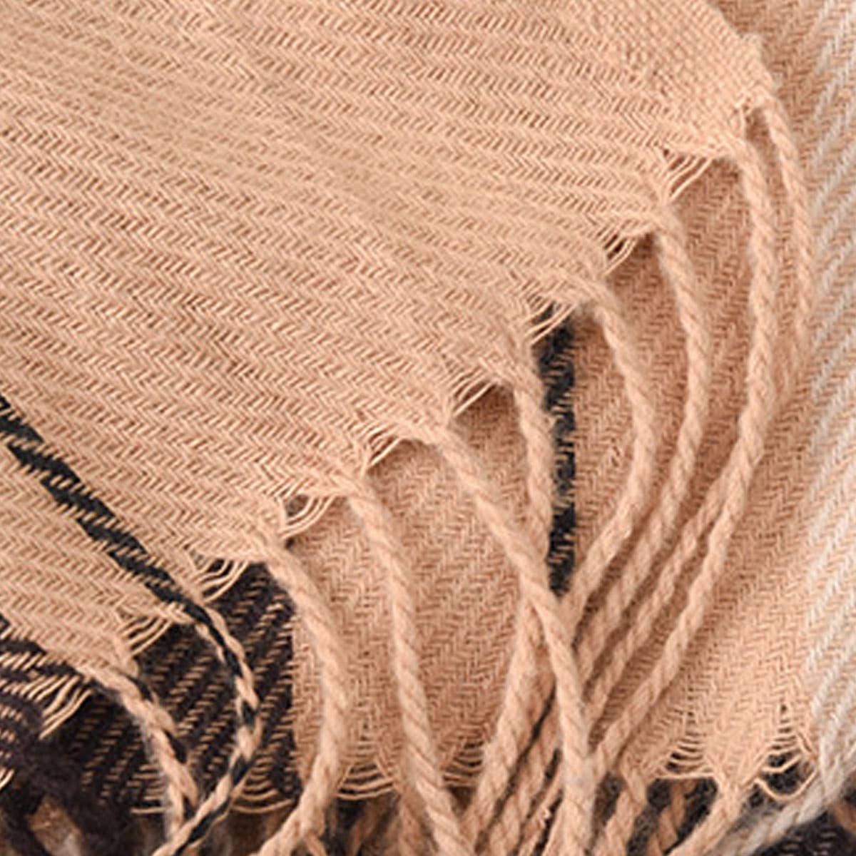 FAUX CASHMERE SCARF COZY WINTER WRAP FOR COUPLES_CWASC0205