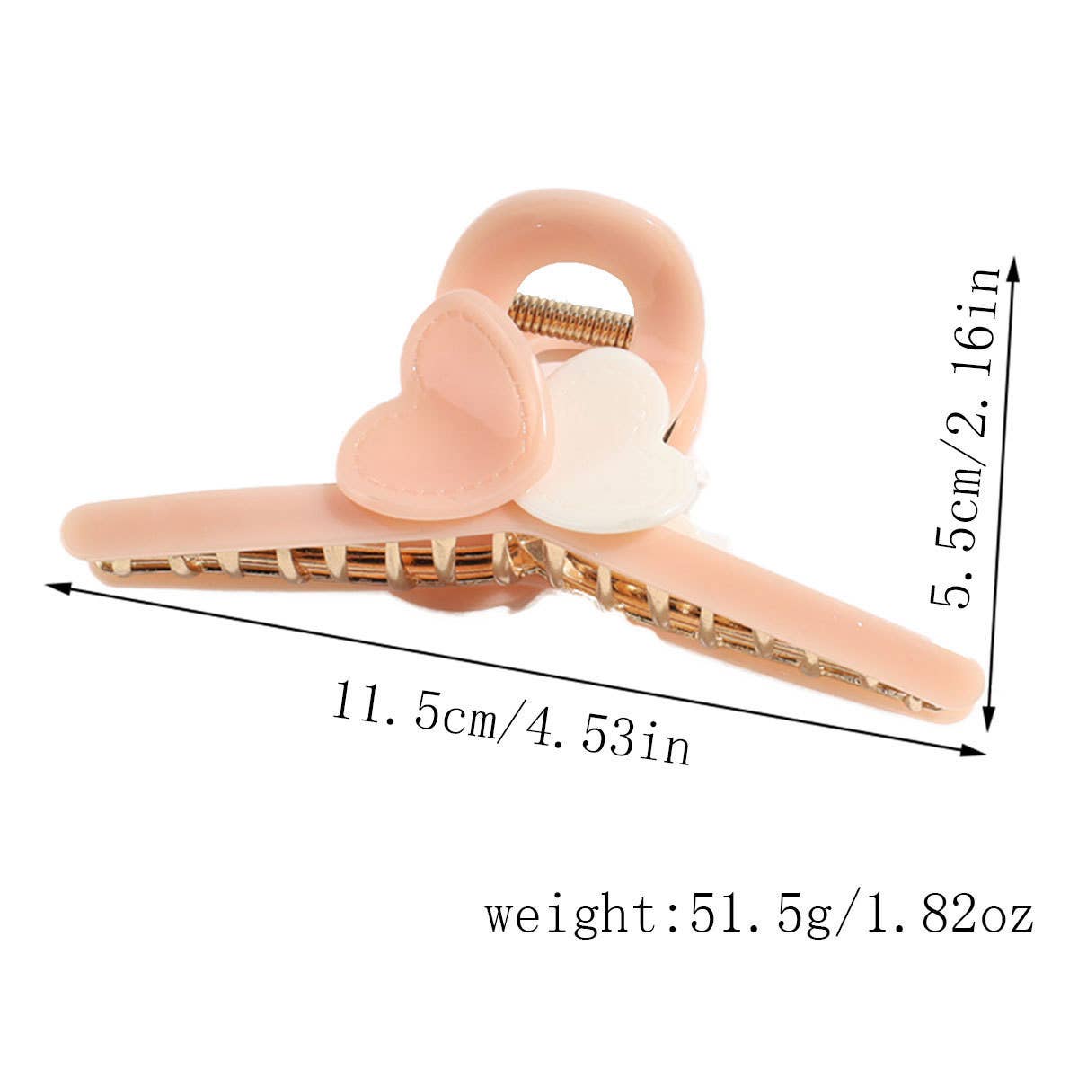 SWEET AND VERSATILE HEART HAIRPIN_CWAHA2309