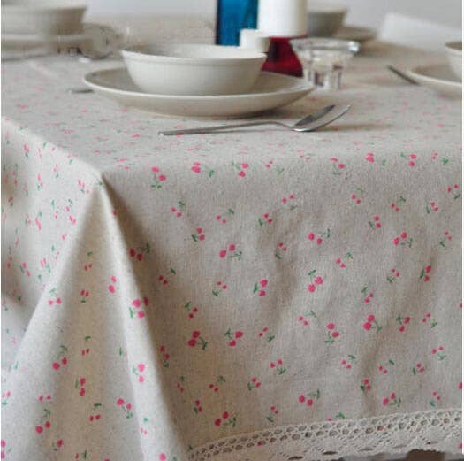 LACE DETAILED MULTI PATTERN TABLECLOTH_CWMM0017