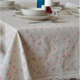 LACE DETAILED MULTI PATTERN TABLECLOTH_CWMM0017