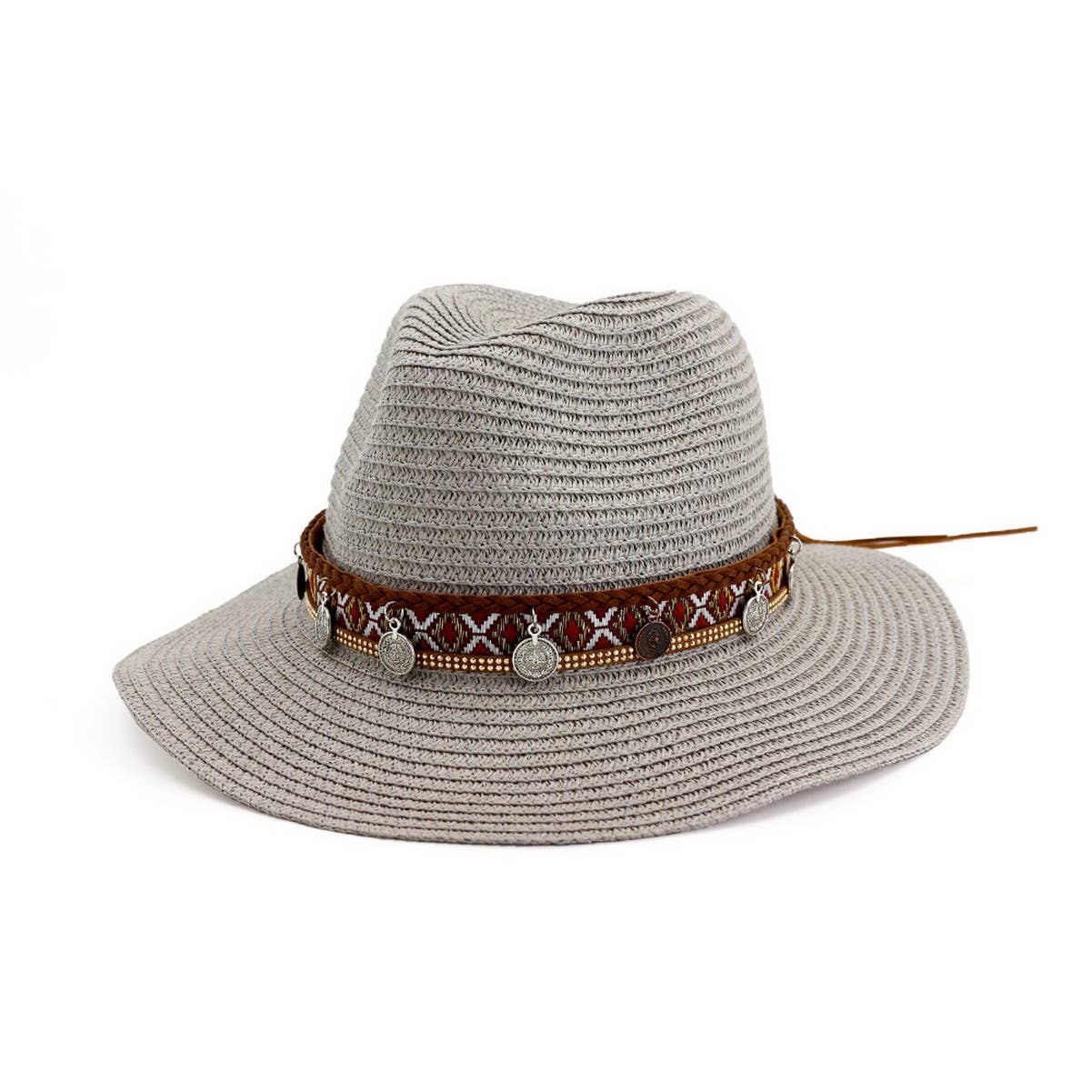 OUTDOOR BEACH SUNSCREEN PANAMA HAT_CWAH1250