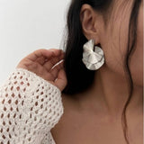 NEW VERSATILE TWISTED DESIGN FASHION EARRINGS_CWMM3225