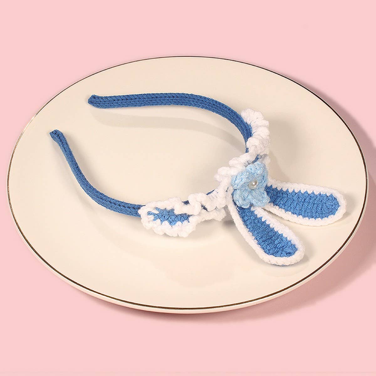 CUTE ANIMAL HAND KNITTED CHILDRENS HAIRBAND_CWAHA1321