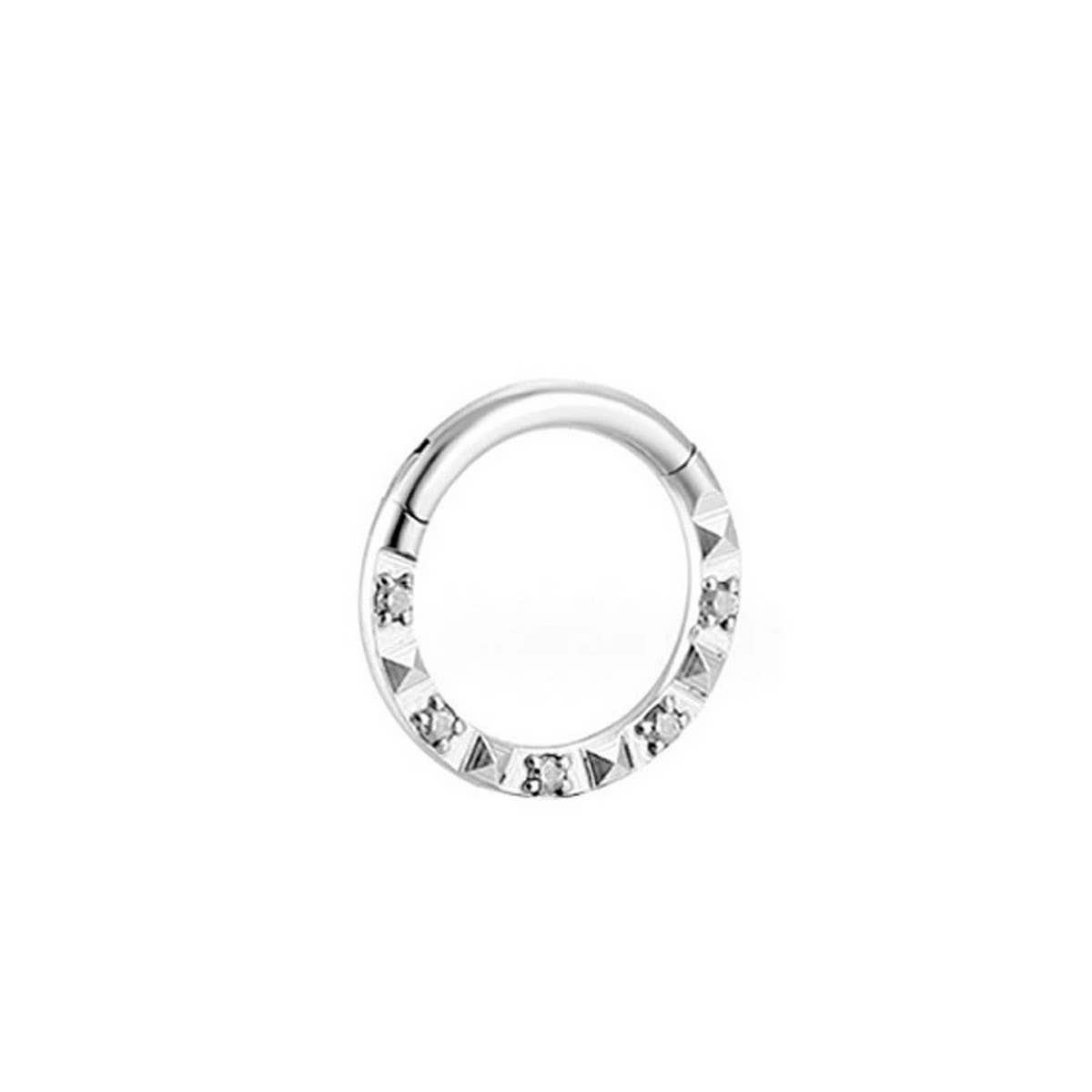 Trendy Stainless Steel Nose Ring Piercing_Cwmm9532