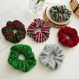 CHRISTMAS SIMPLE NEW HAIR SCRUNCHIES_CWAHA1952