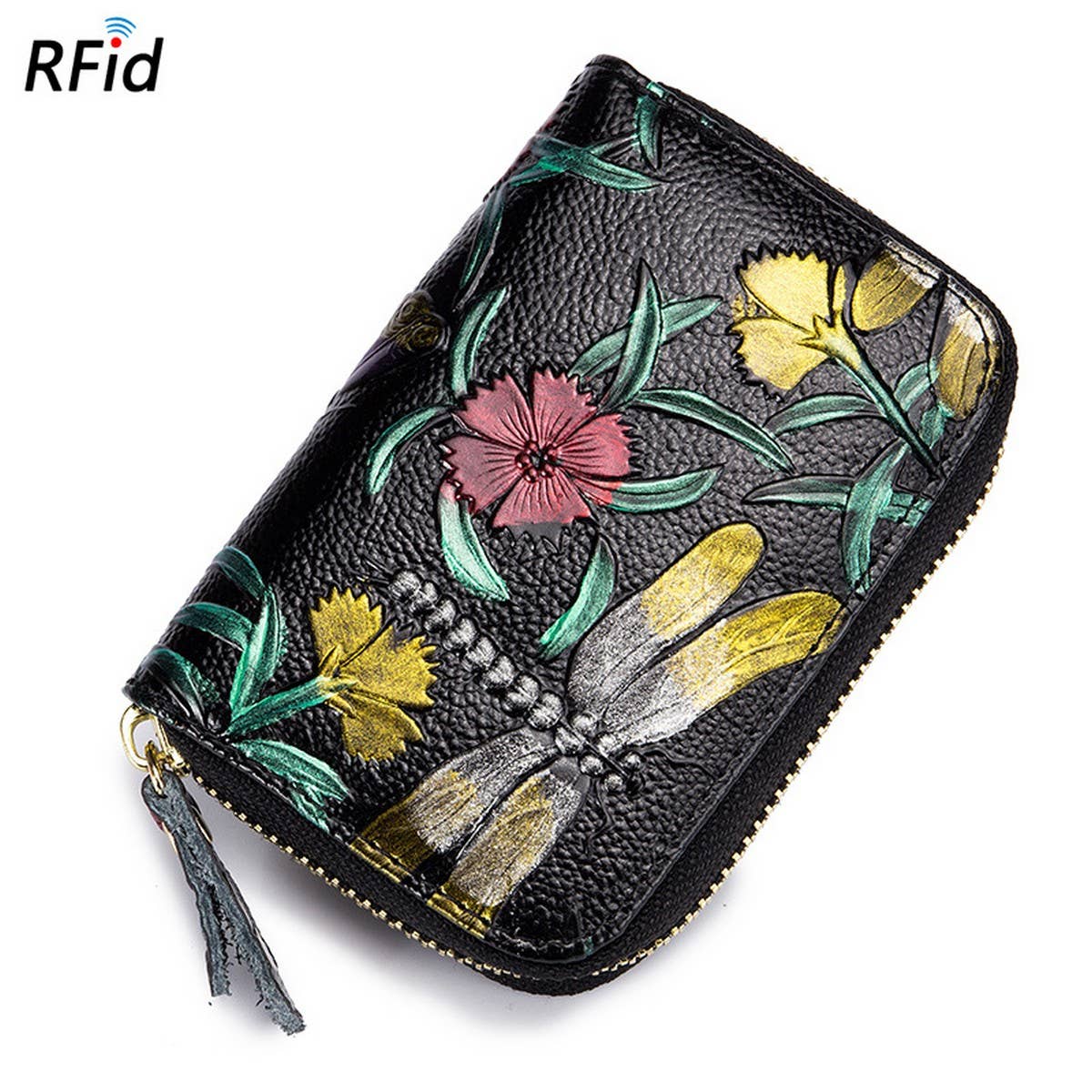 FASHION GENUINE LEATHER NFC MINI MULTI CARD HOLDER_CWAB3876