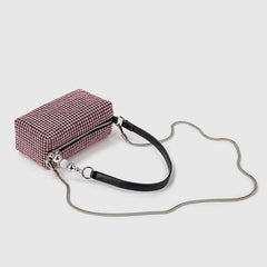 NEW FASHION RHINESTONE EVENING PILLOW BAG_CWAB3590