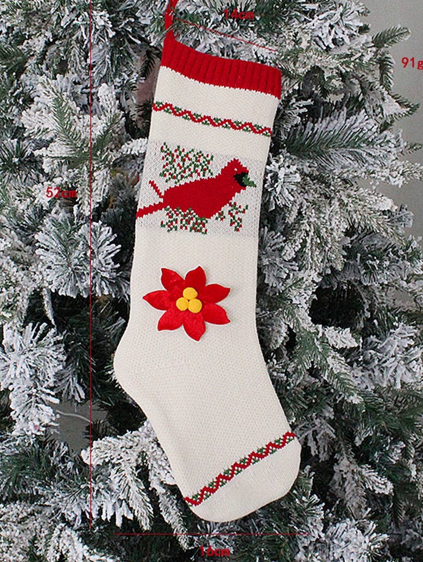 CREATIVE KNITTED GIFT BAG LONG CHRISTMAS SOCKS_CWMS1450