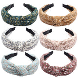 SIMPLE PRINT NEW CROSS KNOT HEADBAND_CWAHA1671