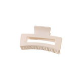 Cwaha07456_Minimalist Square Claw Clip For Hair Updos