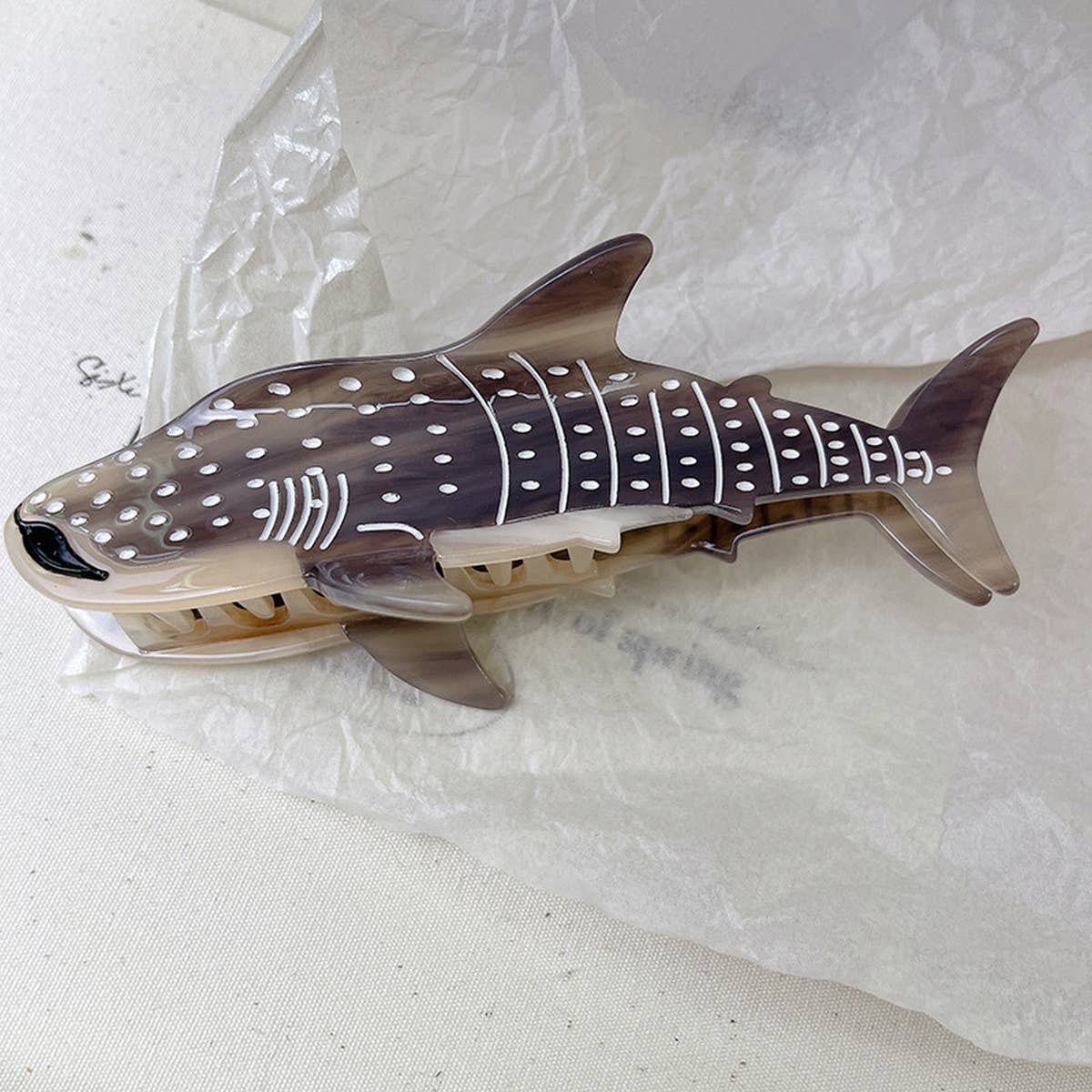 2024 NEW OCEAN SHARK HAIR CLIP_CWAHA1344