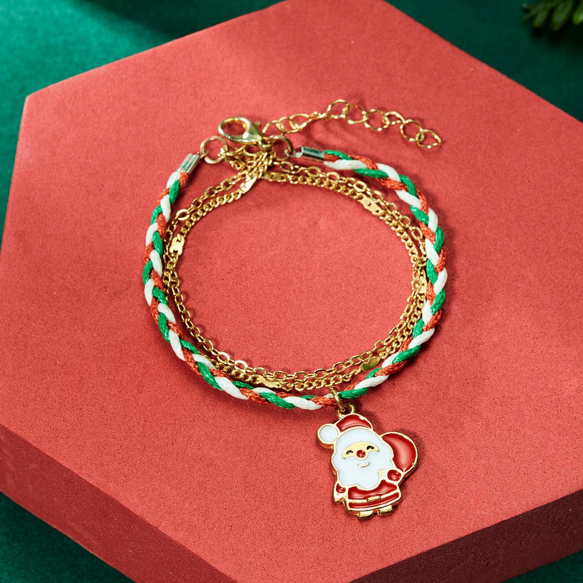 CHRISTMAS HANDMADE CHAIN BRACELET_CWAJE2406
