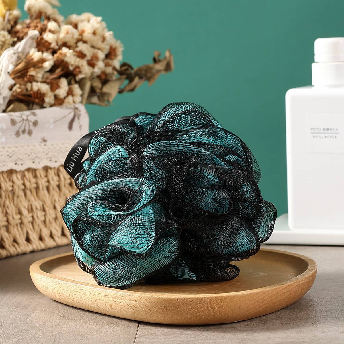 BATH POUF COLOR SET SUPER SOFT NON FRAGILE_CWMM3345