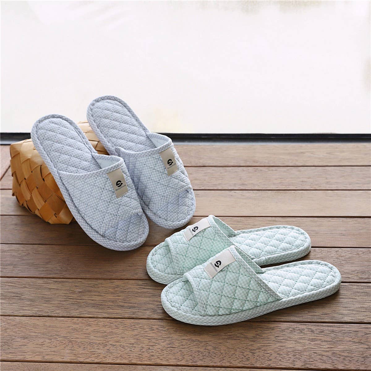 COTTON SOFT SOLE ANTI SLIP HOME SLIPPERS_CWSHF0209