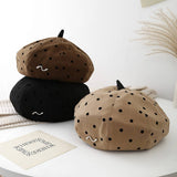2024 NEW POLKA DOT CLASSIC BERET_CWAB2854