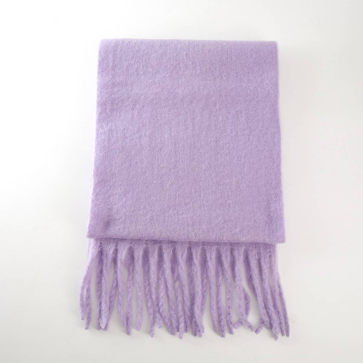 SOFT MOHAIR FEEL SCARF COZY WINTER WRAP_CWASC0323