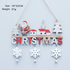 CREATIVE CHRISTMAS WOODEN HANGING ORNAMENT_CWMM9901