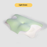 A CLASS MEMORY FOAM NECK PILLOW WITH PILLOWCASE_CWMM8092