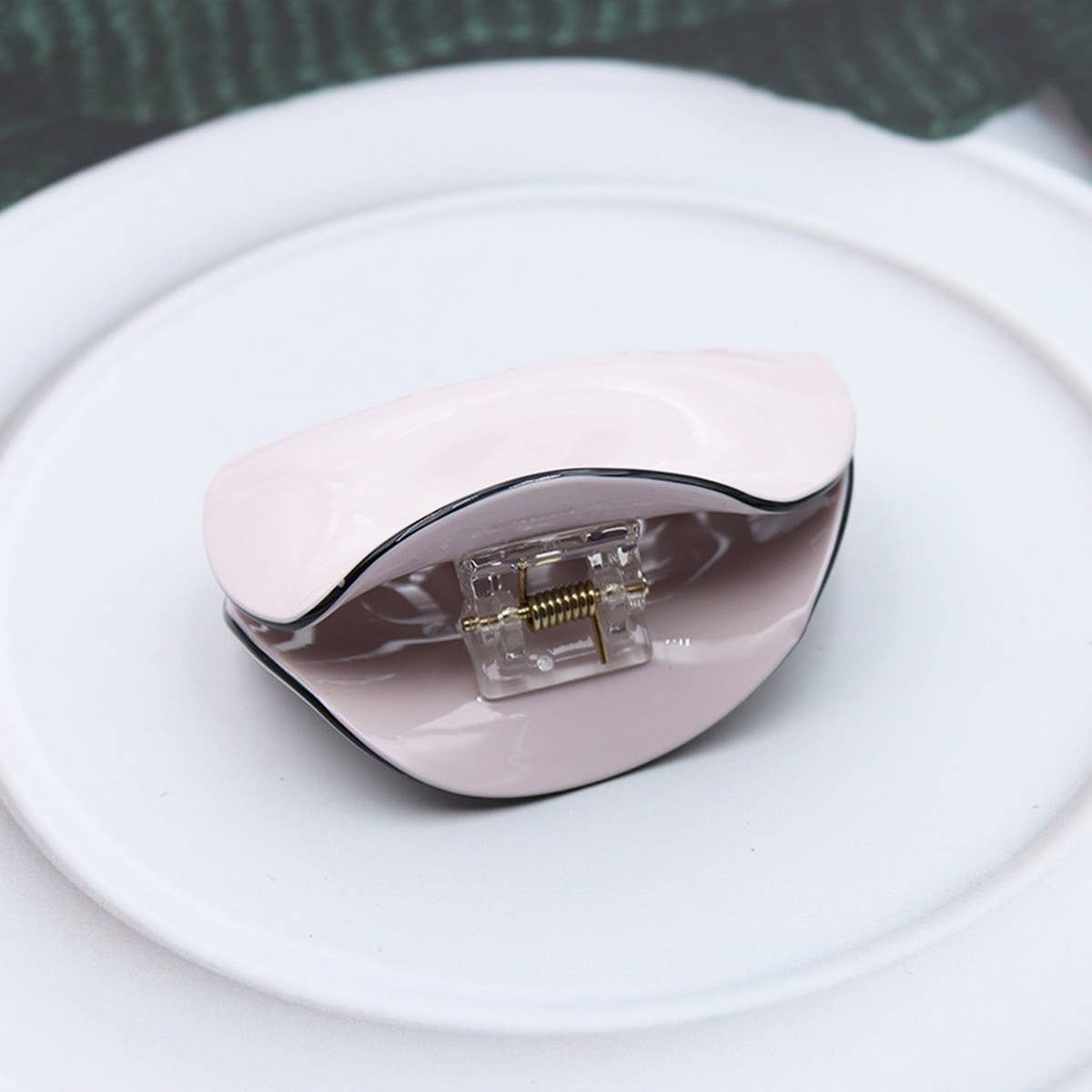 SEMI CIRCULAR ELEGANT SOLID COLOR HAIRPIN_CWAHA2612