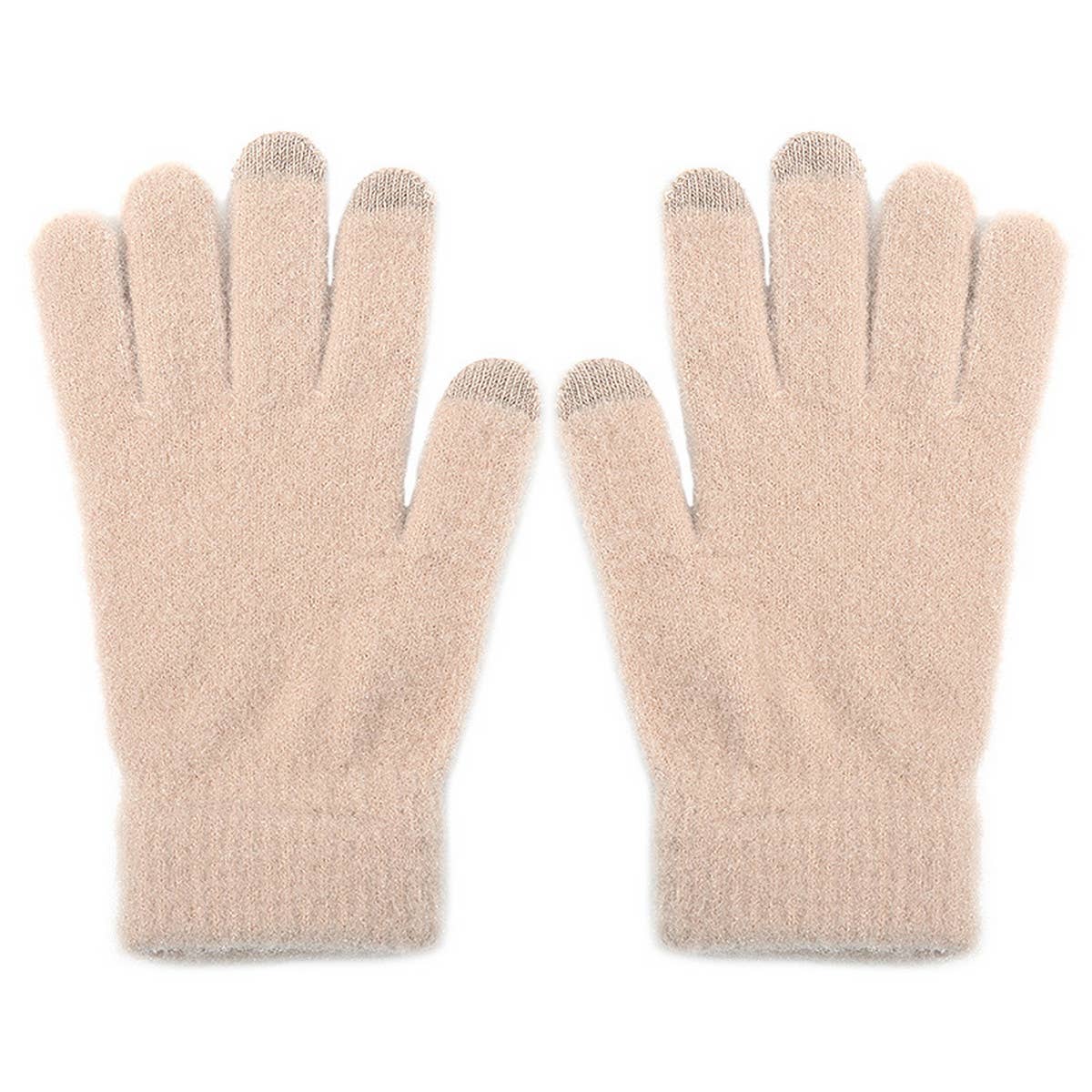 Women Warm Cold-Proof Knitted Gloves_Cwag0125
