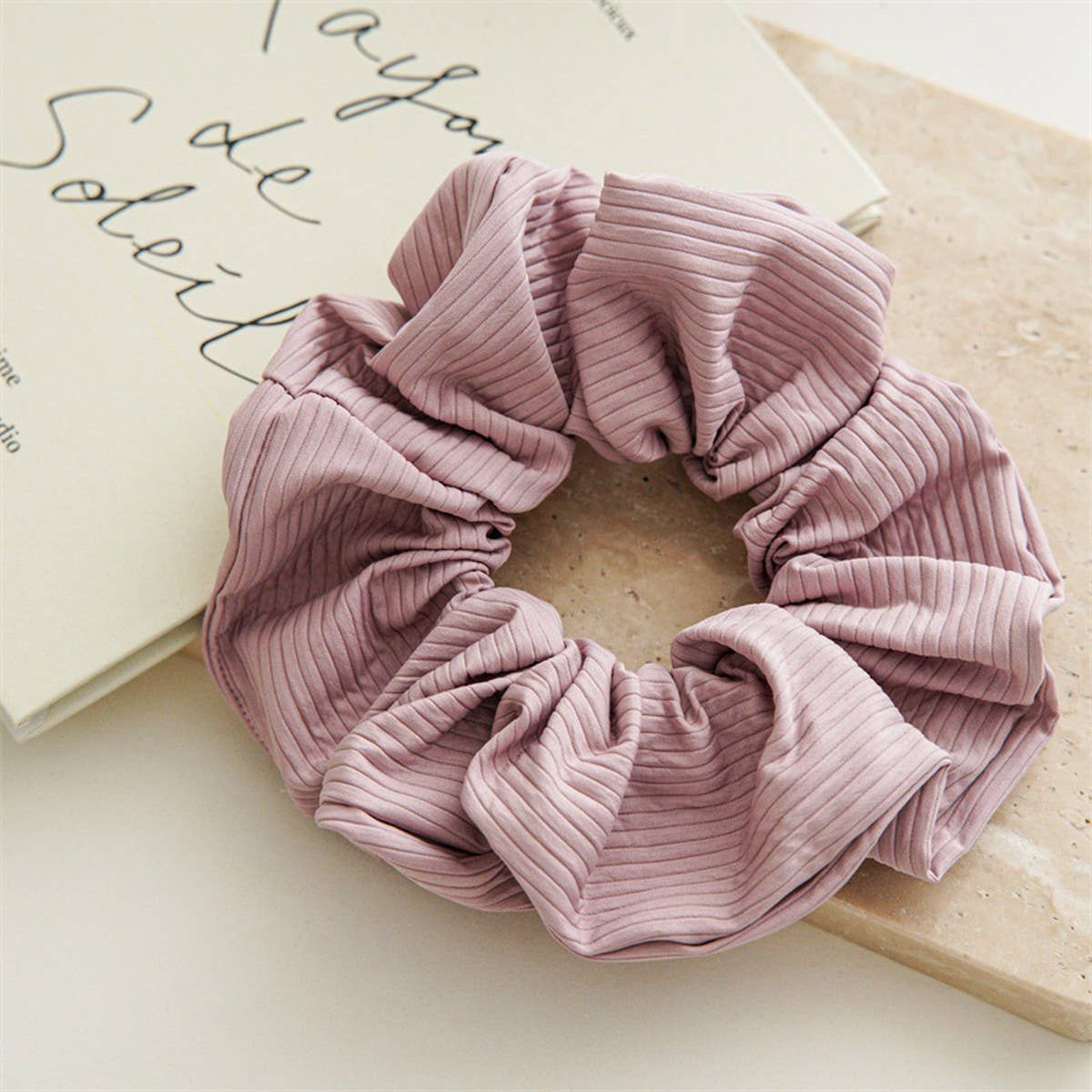 ELEGANT FRENCH HIGH ELASTIC HAIRBAND_CWAHA2426