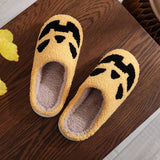 PUMPKIN HALLOWEEN GHOST WARM COTTON SLIPPERS_CWSHS0868