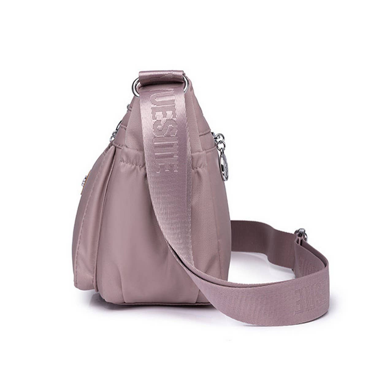 MULTI COMPARTMENT NYLON SHOULDER AND CROSSBODY BAG_CWASC1759