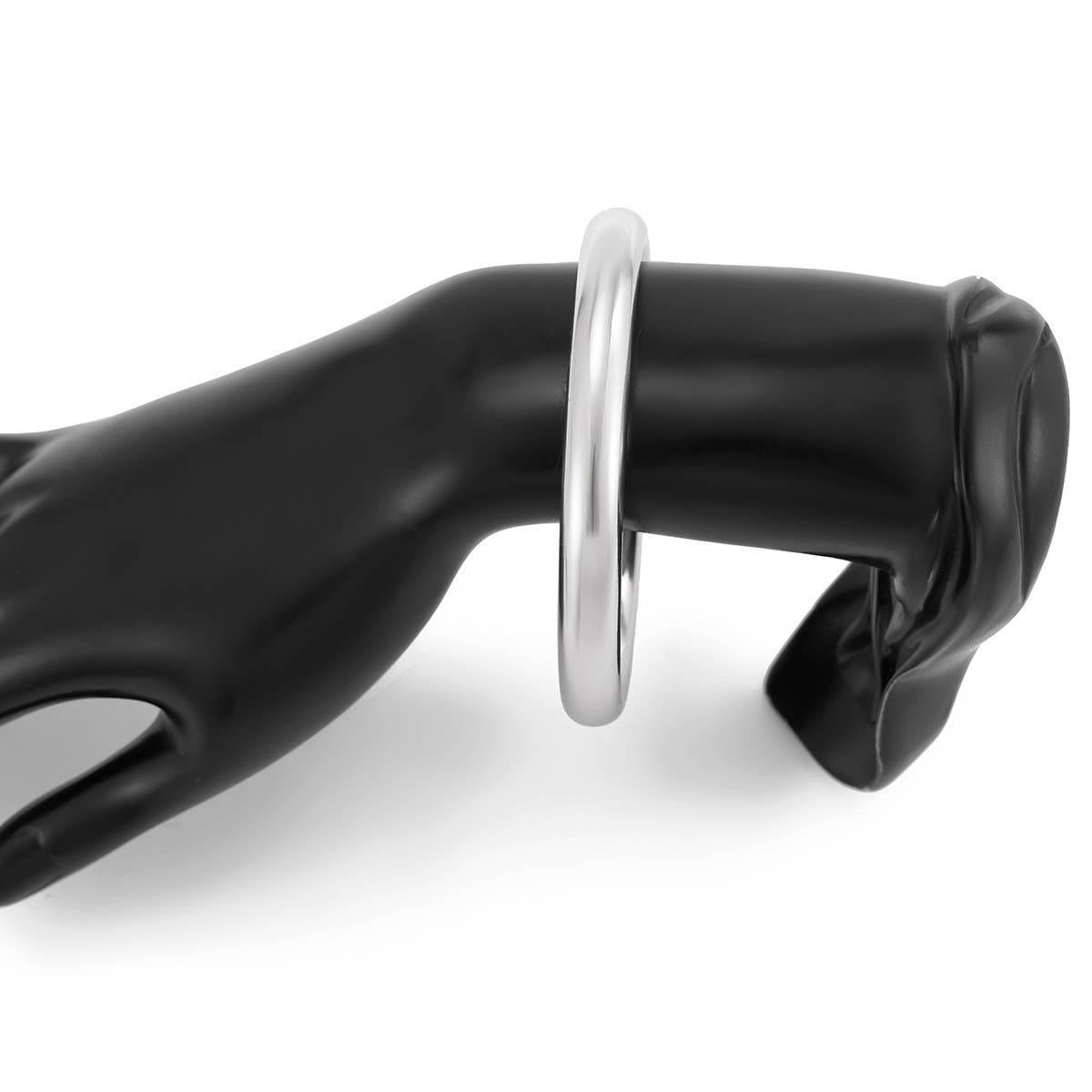 DESIGN GEOMETRIC SQUARE POLISHED RING BRACELET_CWMM3099