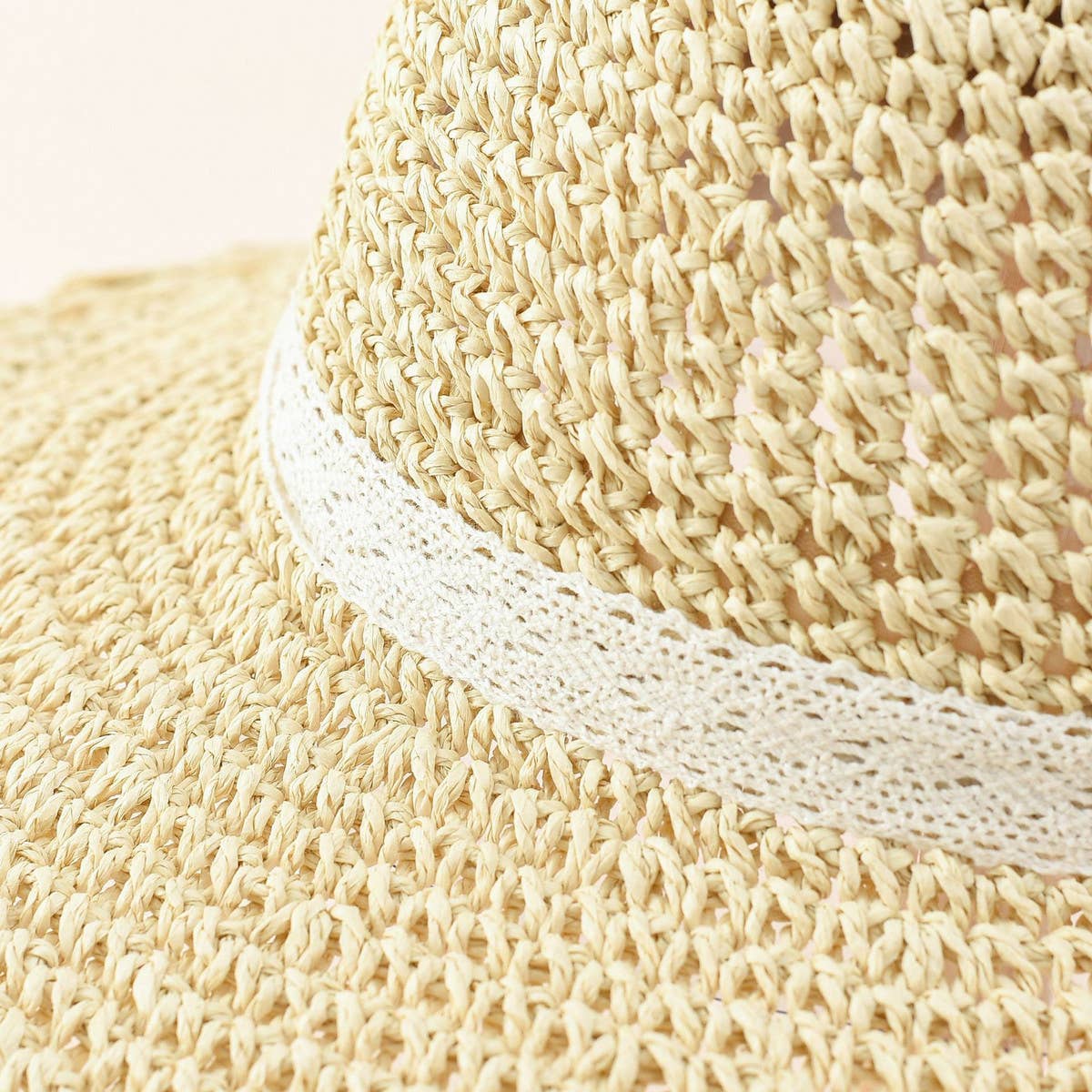 SUMMER VACATION BEACH SUN HAT STRAW HAT_CWAH1406