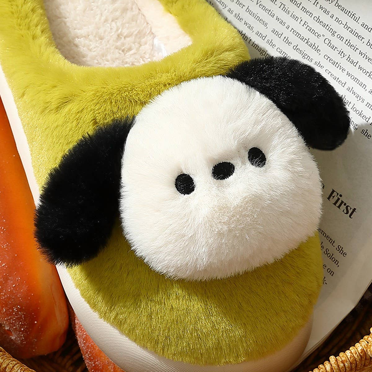 CUTE ANIMAL SLIPPER WARM MEMORY HOUSE SLIPPERS_CWSHS0313