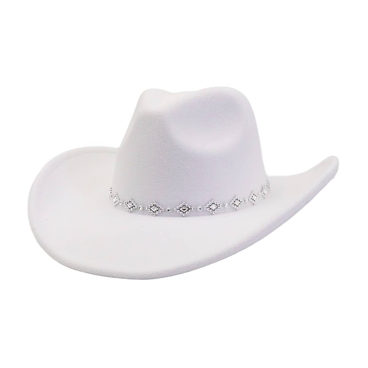 MEN WOMEN FELT COWBOY WESTERN FEDORA_CWAH04442
