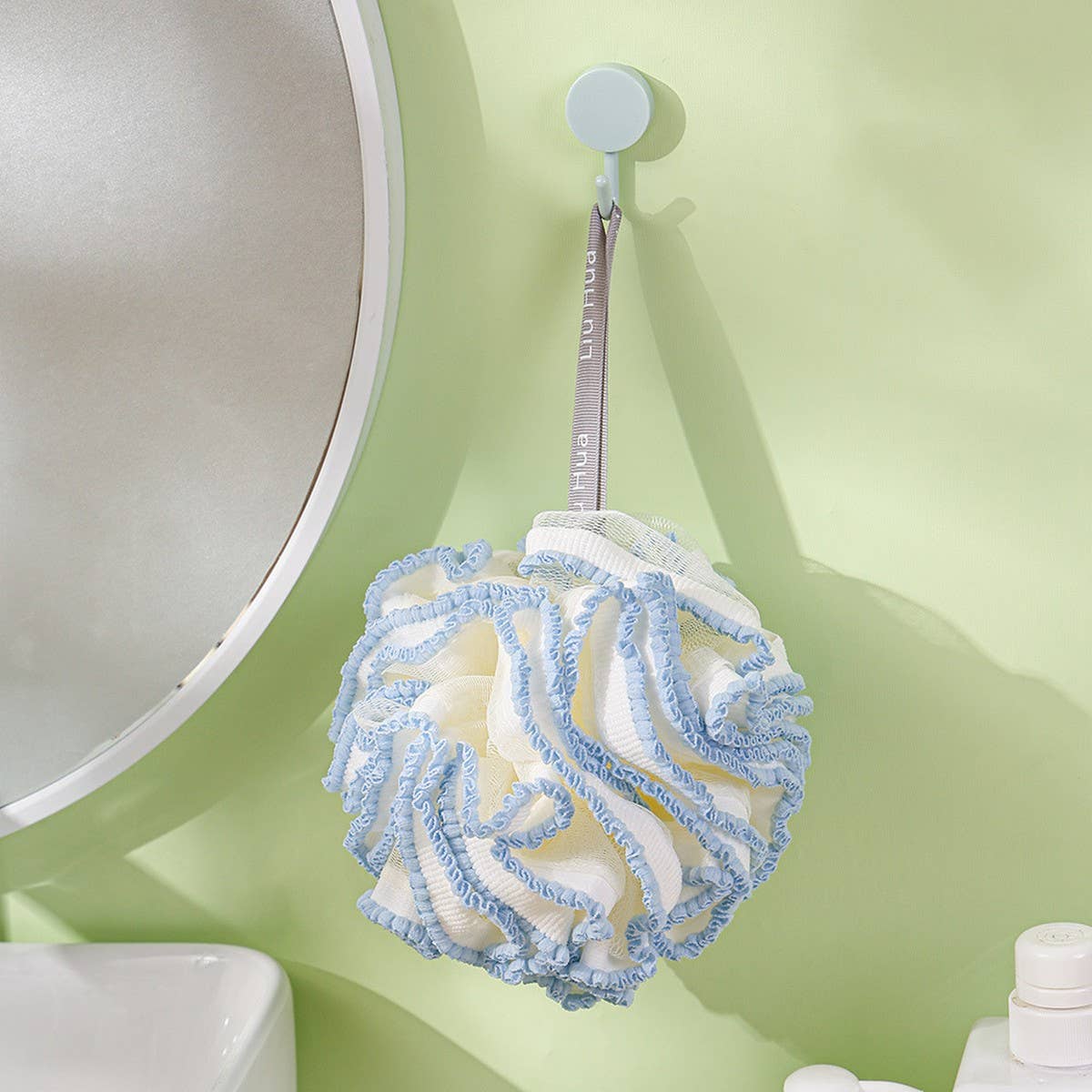 BATH POUF WAVE PURE DESIRE BATH BALL_CWMM3343
