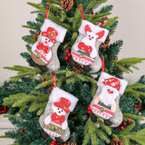 CHRISTMAS CARTOON PLUSH DOLL SOCKS CANDY GIFT BAG_CWMS1441